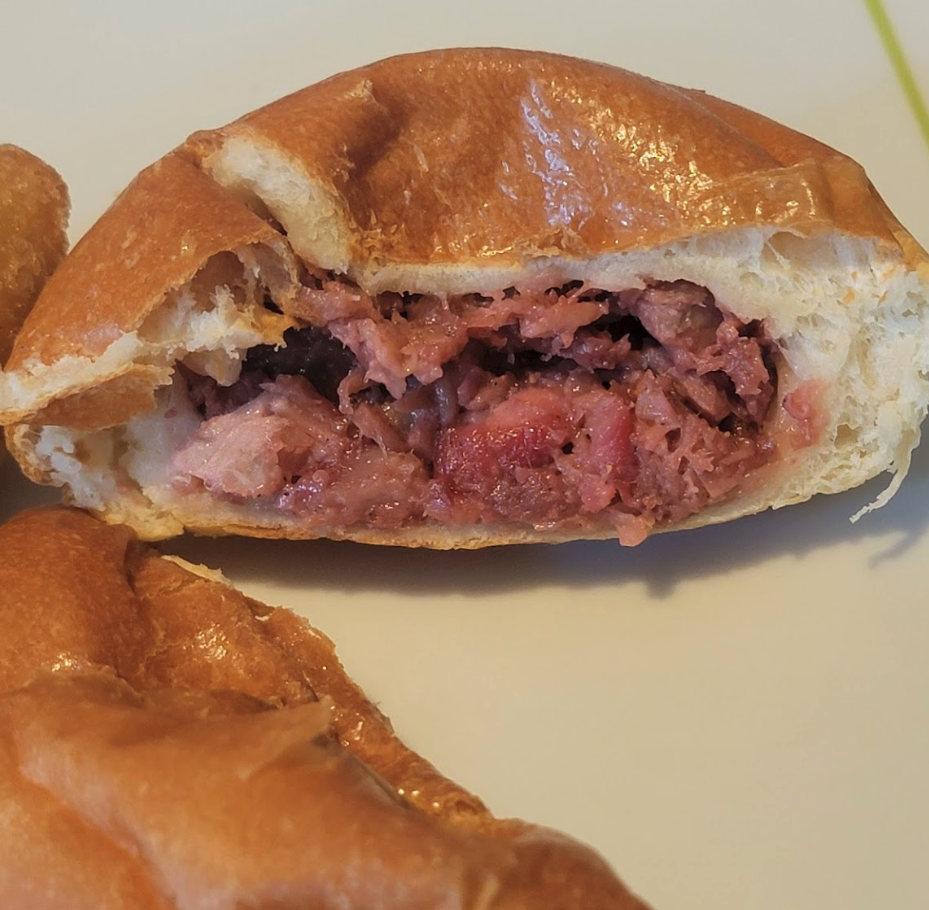 Shrimp dumplings and pork sui mai in a steamer basket